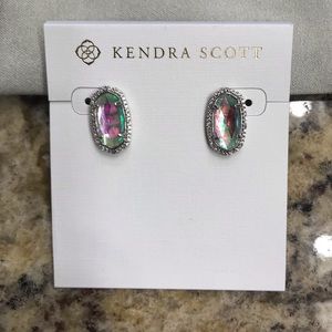 Kendra Scott Ellie Earrings with Dichroic glass